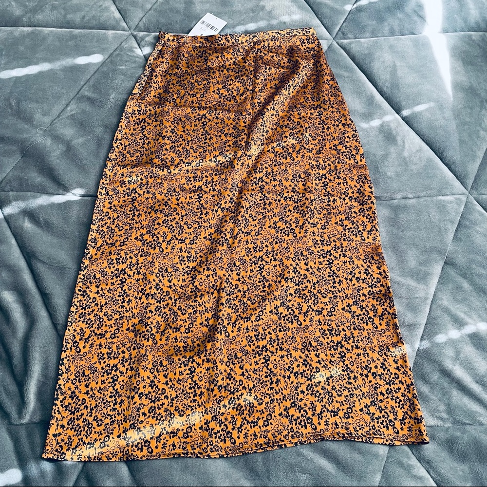 Forever 21 silky maxi skirt